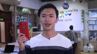 iPhone 7 Plus PRODUCTRED Unboxing amp Review Myanmar [upl. by Diley]