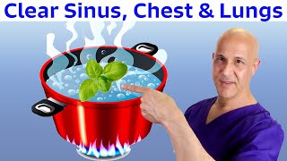 1 Heated Herb Clears Sinus Chest amp Lungs in Minutes  Dr Mandell [upl. by Rastus]