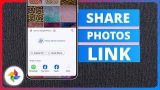 How to Share Google Photos Link with Others [upl. by Eibo547]