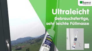 LeichtFüller  Gebrauchsfertige sehr leichte Füllmasse [upl. by Esimorp441]