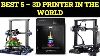 Top 5 Best 3d printer in the world 2024 [upl. by Ayr]