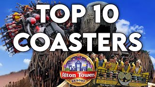 Ranking EVERY Roller Coaster at Alton Towers 2024 [upl. by Eissalc2]