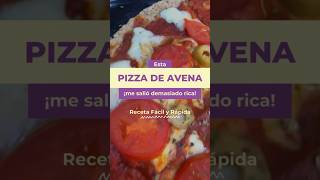 🍕Pizza de avena 🍕 dieta cookies nutricion tips tipsnutricion amorpropio humor [upl. by Beaufort925]