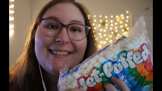 ASMR  Marshmallow Eating  Eating Sounds Mouth Sounds Squishy Sounds [upl. by Swisher]