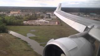 Smooth HD MD11 Landing at GulfportBiloxi International Airport [upl. by Merna188]