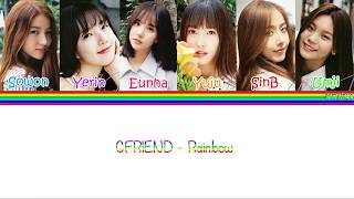 GFRIEND 여자친구 – Rainbow Lyrics HanRomEngColor Coded [upl. by Jaddo]