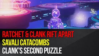 Ratchet amp Clank Rift Apart  Savali Catacombs  Clanks second puzzle [upl. by Nalniuq]