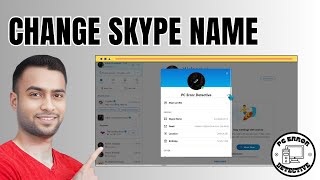 How to Change Skype Name  Transform Your Profile [upl. by Eelame]