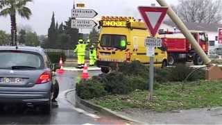 Inondations du 6 mars 2013 à RIVESALTES PyrénéesOrientales [upl. by Aenaj]