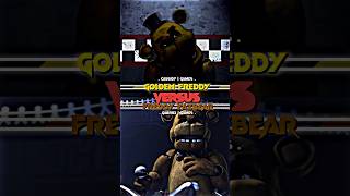 Freddy Fazbear vs Golden Freddy [upl. by Llennahc]