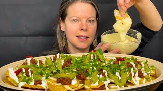 ASMR LOADED NACHOS MUKBANG EATING SOUNDS [upl. by Bard255]