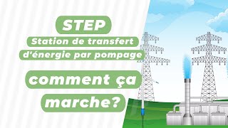 Comment fonctionne une station de transfert dénergie par pompage STEP [upl. by Maxine]