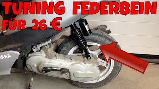 Was kann ein Tuning Federbein für 26 €  Wir testen es [upl. by Lasorella]