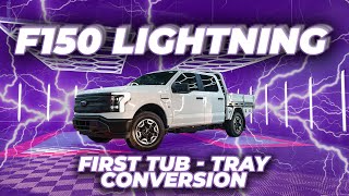 Ford F150 Lightning  First Tub to Tray Conversion in Australia COMPLETED [upl. by Eal]