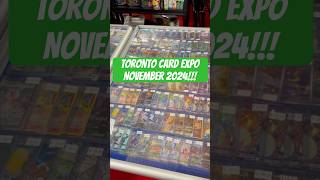 Toronto Card Expo November 2024🔥 tradingcards sportscards pokemoncards tcg cardshows shorts [upl. by Trici888]