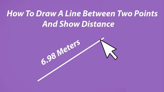 Unity Draw Line with Mouse Position  Line Renderer Calculate Distance [upl. by Ellerehc]