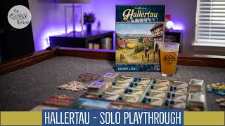 Hallertau  Solo Playthrough [upl. by Slrahc331]