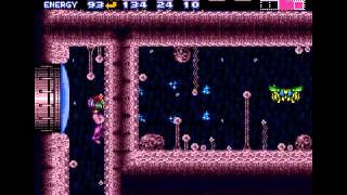 Super Metroid 100 Items 08 Brinstar Scavenger Hunt [upl. by Nerrol]