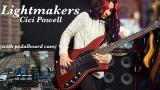 Lightmakers  Cici Powell with pedalboard cam [upl. by Eivla]