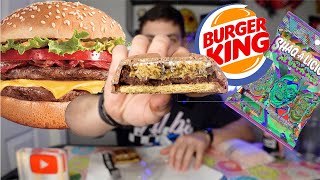 Five Guys Burger amp Fries Stuffed Chocolate Bars Sweets amp More Mukbang Cheat Day 🤤 [upl. by Anoet866]