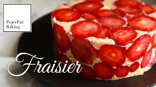 Fraisier  French Strawberry Cake Yann Couvreur [upl. by Faulkner203]