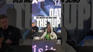 Deji Mocks KSI New Song “Thick Of It” At His Press Conference Deji KSI [upl. by Croteau]