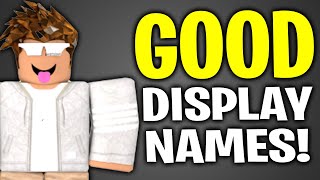 TOP 50 GOOD DISPLAY NAMES For Roblox  Roblox DISPLAY NAMES [upl. by Daniella664]