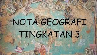 Nota Ringkas dan Padat Geografi Tingkatan 3 Bab 8 Tumbuhantumbuhan Semula JadiampHidupan LiardiDunia [upl. by Pulchi]