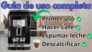 ✅☕ Delonghi Magnifica S TUTORIAL Español ☕✅ [upl. by Sanoy933]