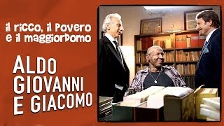 Il Ricco il Povero e il Maggiordomo  Anteprima dal set di Aldo Giovanni e Giacomo [upl. by Houlberg]