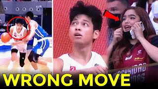 Ricci Rivero na Wrong Move UP vs Ateneo Game 2 Finals [upl. by Assanav384]