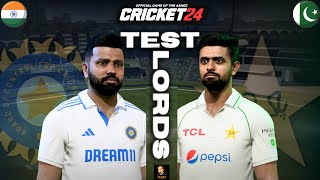 India vs Pakistan Pink Ball Test Match At Lords Day 1  Cricket 24 Live  RtxVivek [upl. by Trembly]