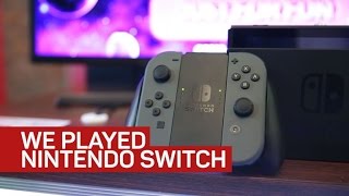 Handson reactions to the Nintendo Switch [upl. by Legge]