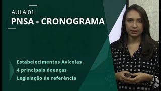 PNSA Programa Nacional de Sanidade Avícola  Concursos Veterinários  Aula 01 [upl. by Allianora363]