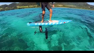 Downwind foiling in Ishigaki island [upl. by Kari]