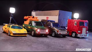 Transformers stop motion：Fanstoys FT26 HitchHoist stop motion quick review by Mangmotion [upl. by Seuqram531]