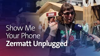 Zermatt Unplugged Besucherinnen teilen ihre Hintergrundbilder – Show Me Your Phone [upl. by Eneirda]