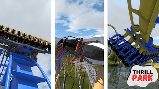 thrill park  NoLimits 2 [upl. by Etaner]