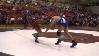 NYS 149 Pounds Finals Chris Villalonga Cornell vs Cody Ruggirello Hofstra [upl. by Certie]