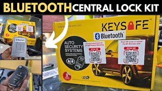 KEYSAFE BLUETOOTH CENTRAL LOCKING KIT UNBOXING 📞 62687 77684 [upl. by Eibor]