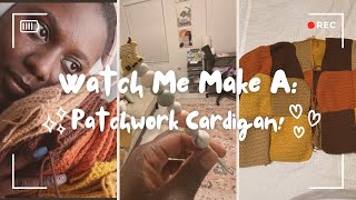 Watch Me Make A Patchwork Cardigan  My biggest project yet [upl. by Gabe]