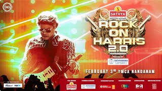 Yethi Yethi song🥳  வாரணம் ஆயிரம் Rock on Harris 20  Live in concert 🎶 [upl. by Adnak]