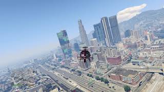 GTA5  Mission with helicopter  fly to the agency headquarters [upl. by Nevins]