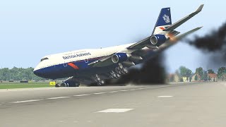 Worst Planes Emergency Landing Ever  XP11 [upl. by Lacefield]