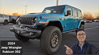 2024 Jeep Wrangler Rubicon 392 in RARE Bikini pearl coat Now ONLY 80K 🔥 [upl. by Juliet]