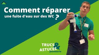 Comment réparer une fuite deau sur des WC [upl. by Airliah]