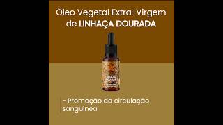 Benefícios do Óleo Vegetal de Linhaça Dourada [upl. by Efthim131]