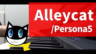 【ペルソナ5 Persona5 BGM】Alleycat Persona5 ピアノで弾いてみた！piano cover [upl. by Geraud]