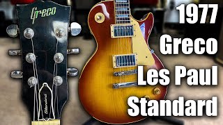 1970s Greco Les Paul Setup [upl. by Grube]