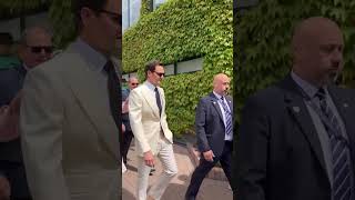 Roger Federer The Best Dressed Man at Wimbledon 😎 shorts [upl. by Lloyd]